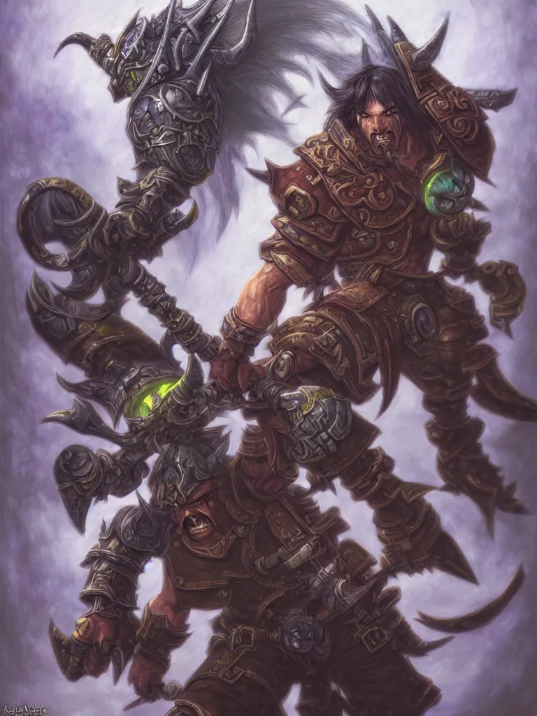 Image similar to World of Warcraft rogue character drawn by Katsuhiro Otomo, photorealistic style, intricate detailed oil painting, detailed illustration, oil painting, painterly feeling, centric composition singular character