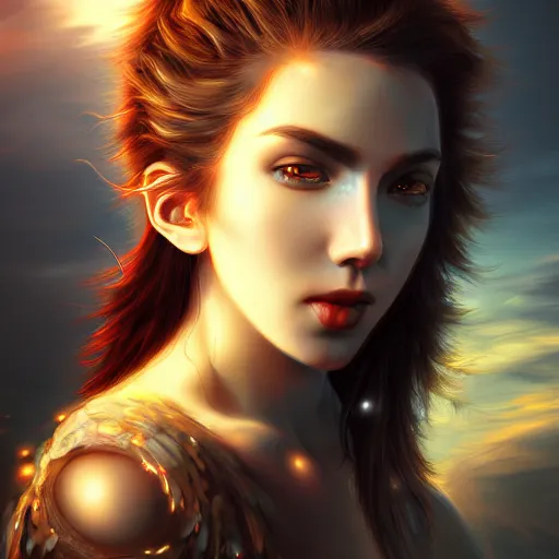 Image similar to the perfect expression of subconscious connects to the purified consciousness by digital art, masterpiece, ultra detailed concept art, self - taught, 8 k hd resolution