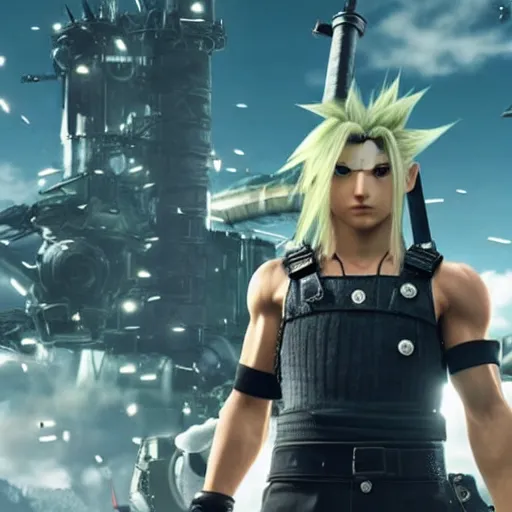 Prompt: final fantasy vii remake highlights, 4k