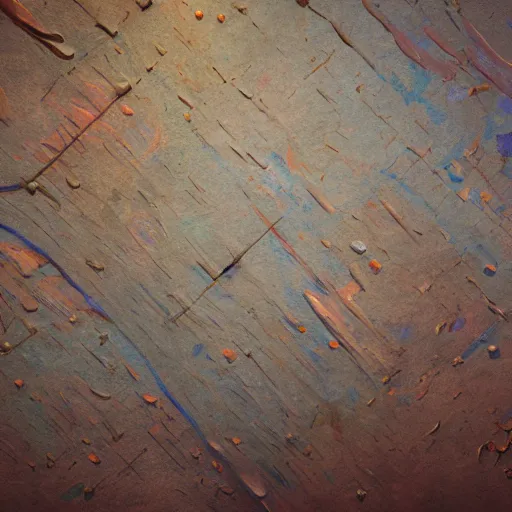 Prompt: abstract art, oil on canvas on old wood depth of field, octane render, 8 k, unreal 5, highly detailed, wide angle, intricate complexity with elements of nature, sharp focus, trending on artstation art