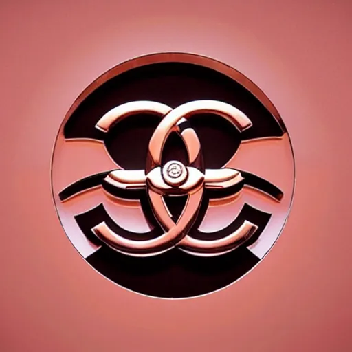 Image similar to chanel logo made out of smoke