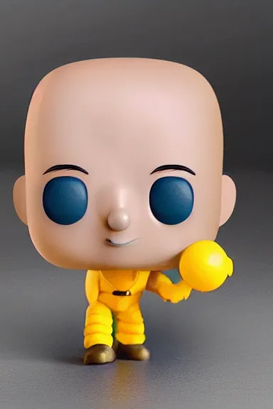 Image similar to “ very very highly detailed photorealistic jeff bezos funko pop, studio lighting and shading, 8 k, award - winning crisp details ”