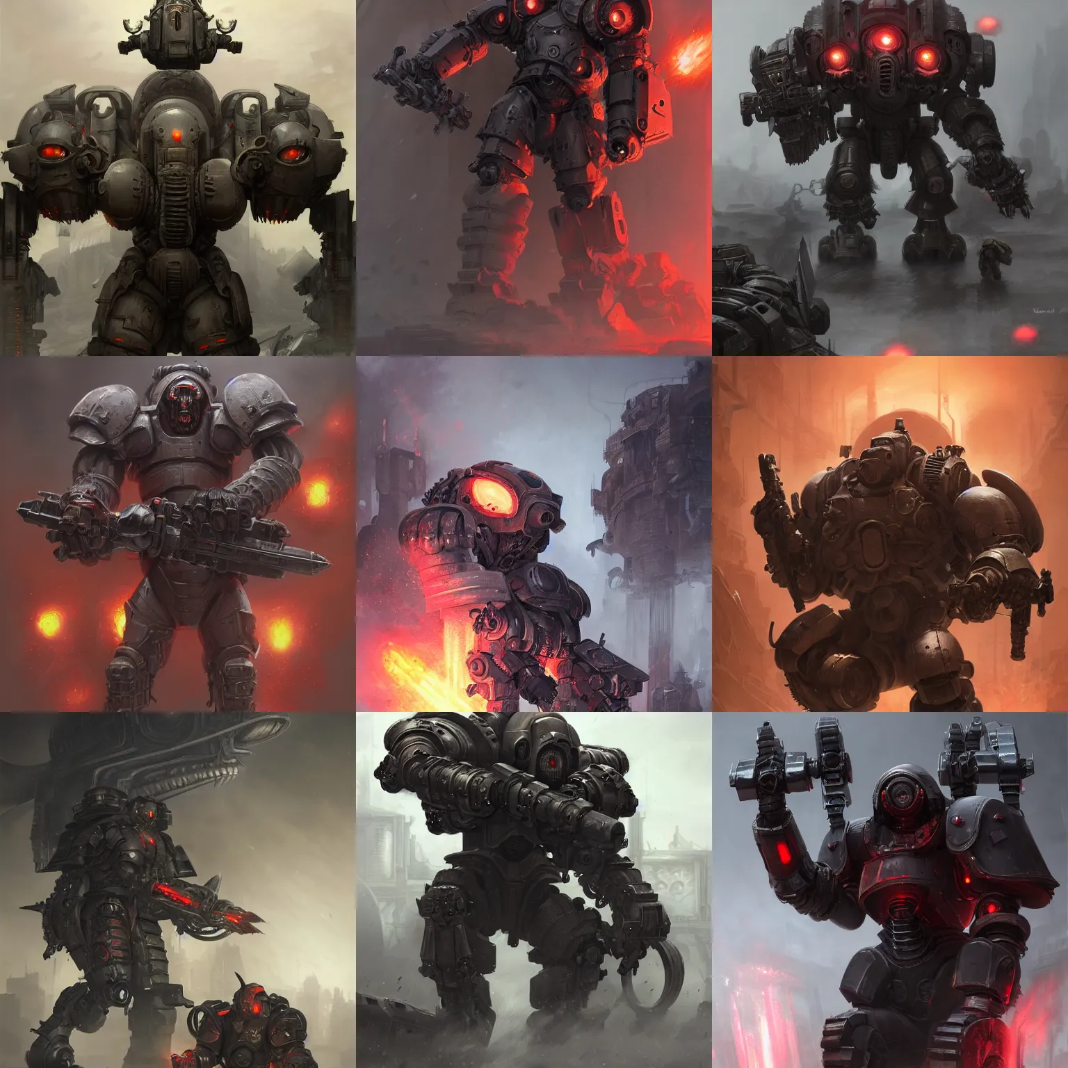 kerberos panzer warforged, jin - roh, helghast, d & d, | Stable ...