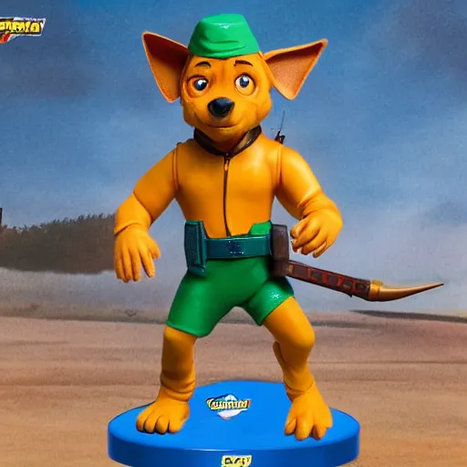 Image similar to scrappy doo hasbro g. i joe 4 k