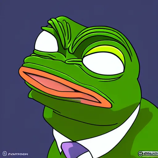 Image similar to portrait of realistic pepe jokes on you, concept art, trending on artstation, highly detailed, intricate, sharp focus, digital art, 8 k