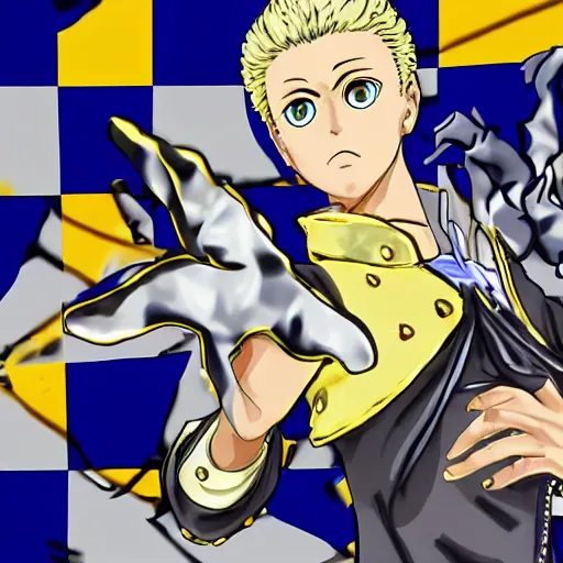 Image similar to giorno giovanna