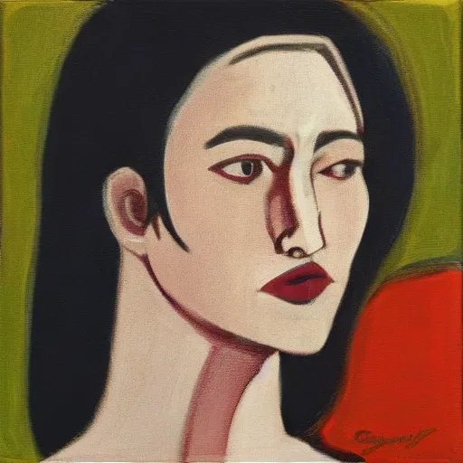 Image similar to square jawed woman