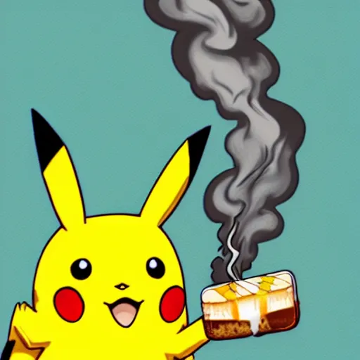 pikachu smoke snickers | Stable Diffusion | OpenArt