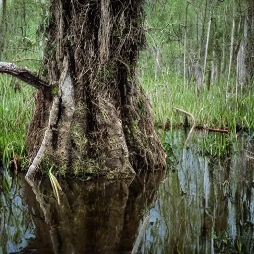 Prompt: swamp booger