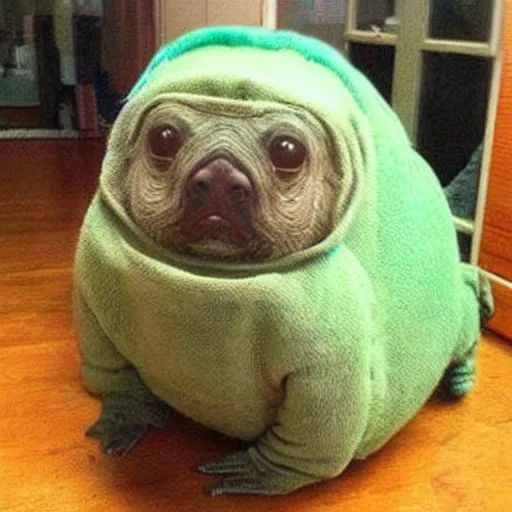 Prompt: pet tardigrade meme, funny pet tardigrade photo with captions, trending on cheezburger