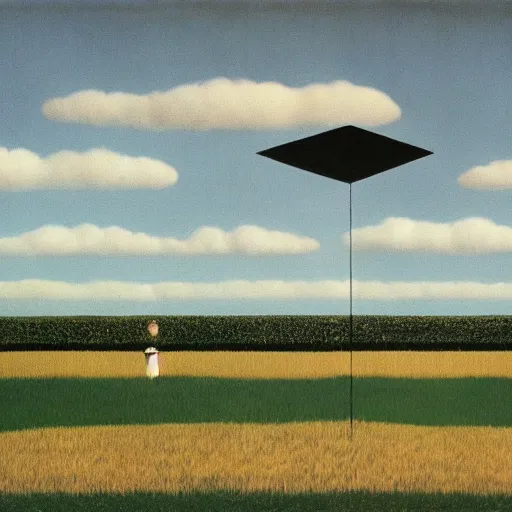 Image similar to eye in the sky by magritte