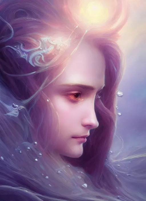 Image similar to beautiful perfect face portrait of a seductive princess zelda dreaming in underwater murky light, wind blown hair! dark fantasy esoteric, closeup, d & d, fantasy, intricate, elegant, highly detailed, digital painting, artstation, concept art, matte, sharp focus, illustration, art by artgerm and tom bagshaw and greg rutkowski and alphonse mucha