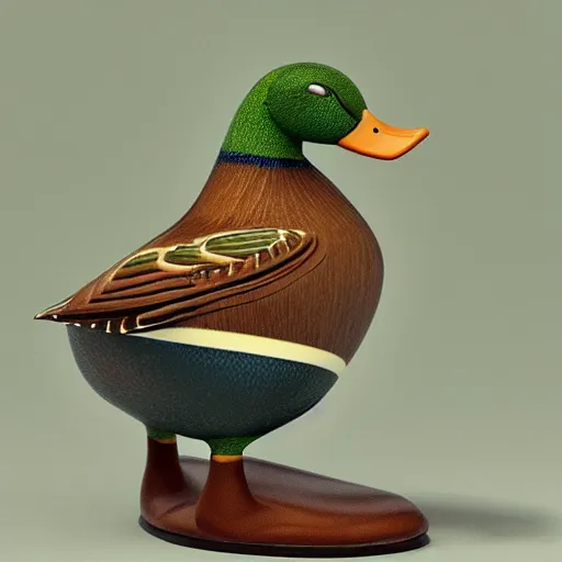 Prompt: a mallard duck that is also an avocado, japanese cute style, highly detailed, 8k, kawaii, anime, pokemon