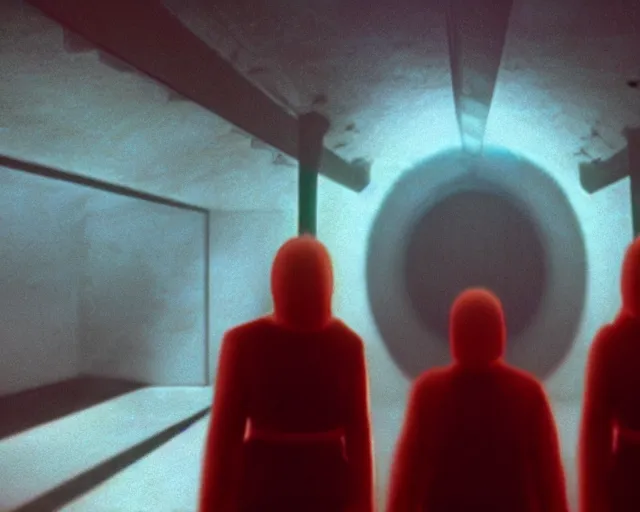 a film still from beyond the black rainbow by panos