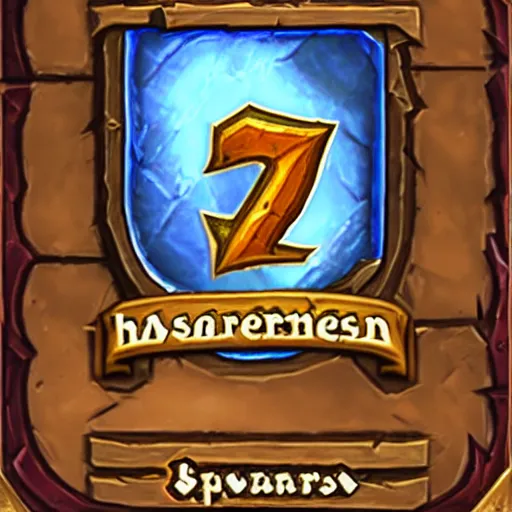 Prompt: a hearthstone card back depicting a dagger, the hearthstone symbol in the center