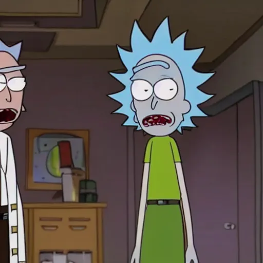 Rick and Morty live action remake, dramatic lighting, | Stable ...