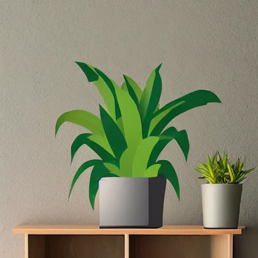 Image similar to cute house plant sticker