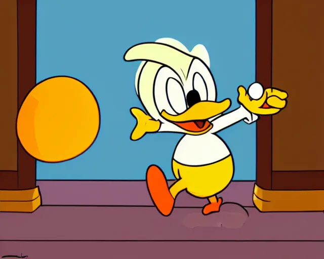 Prompt: photo of an extremely cute Dagobert McDuck Scrooge McDuck from ducktales holding egg, wide angle, super highly detailed, professional digital painting, artstation, concept art, smooth, sharp focus, no blur, no dof, extreme illustration, Unreal Engine 5, Photorealism, HD quality, 8k resolution, cinema 4d, 3D, beautiful, cinematic, art by artgerm and greg rutkowski and alphonse mucha and loish and WLOP