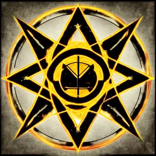 Prompt: Occult Sigil of Power