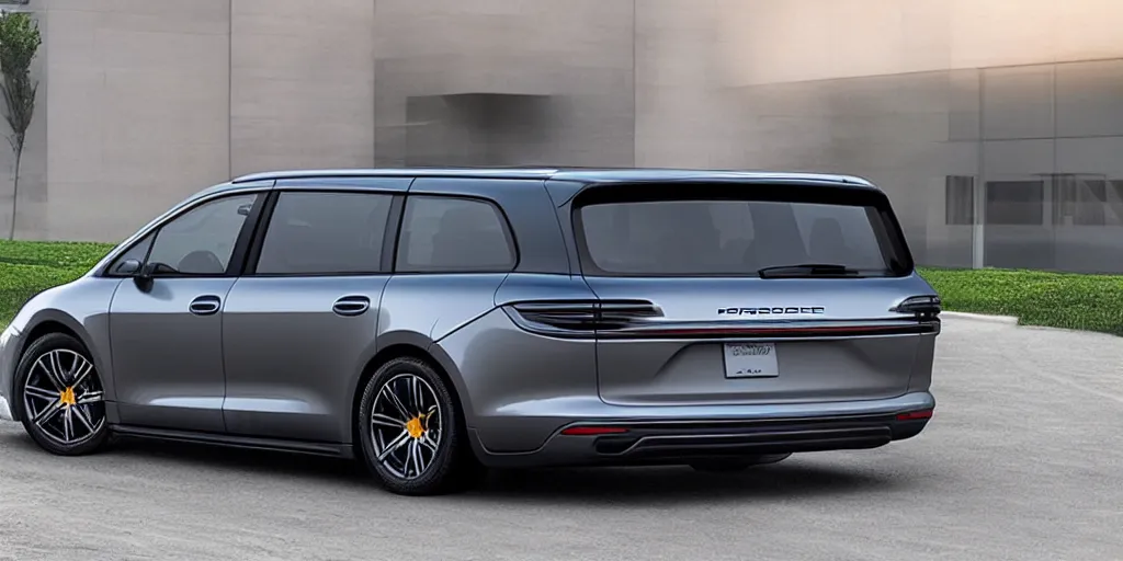 Image similar to “2021 Porsche Minivan, ultra realistic, 4K, high detail”