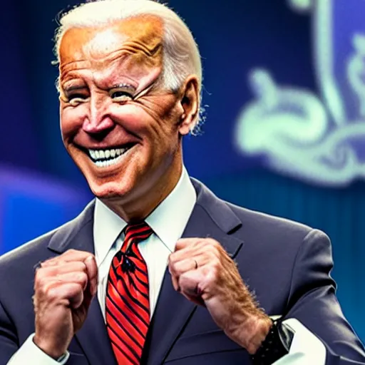 Image similar to joe biden as cthulu