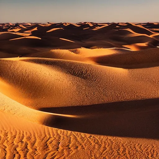 Prompt: desert 🗽, photography by bussiere rutkowski andreas roch