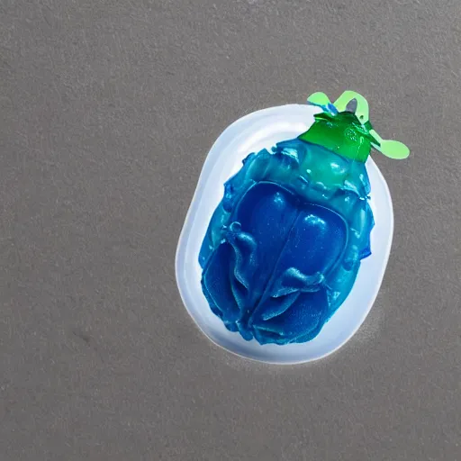 Image similar to a tardigrade water balloon