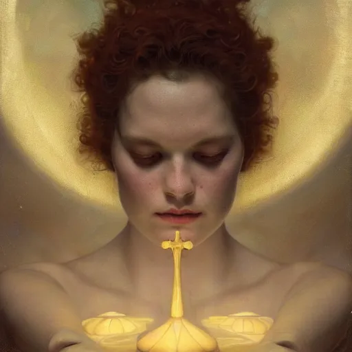 Prompt: highly detailed oil painting | very intricate | cinematic lighting | award - winning | chronus god of time | by roberto ferri, by tom bagshaw, by j. c. leyendecker and klimt, beautiful cinematic light, american romanticism, by austin osman spare, artstation, cgsociety, official art, octane