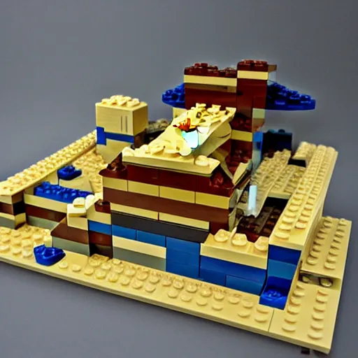 Prompt: lego set of dune part one