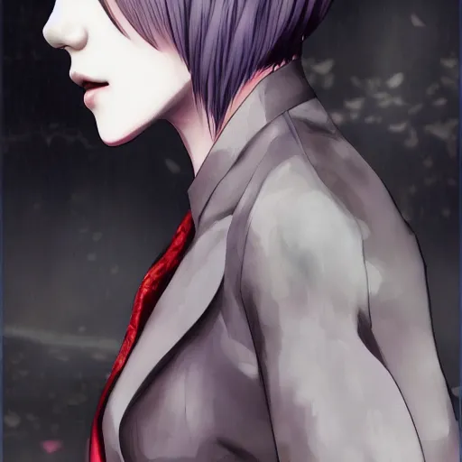 Image similar to heroine, beautiful, sui ishida art manga, hyperrealistic, highly detailed, a real photographic, digital art, digital art, 8 k, character, realistic, portrait