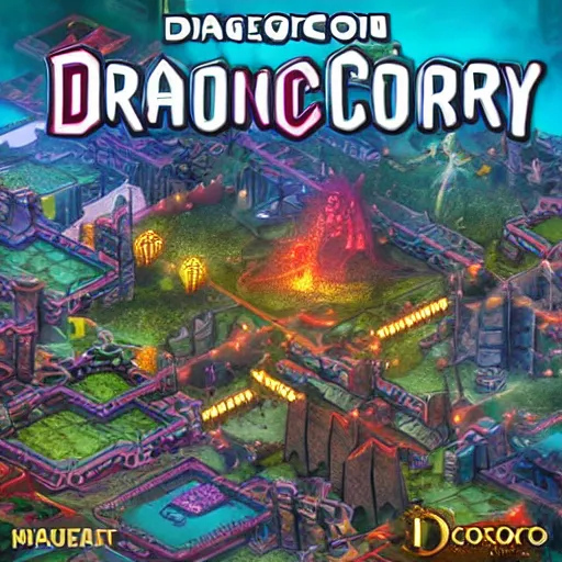 Prompt: dragoncore city