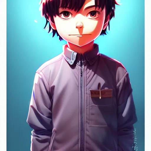 Image similar to ralph wiggum, portrait shinkai makoto studio ghibli studio key hideaki anno sakimichan stanley artgerm lau rossdraws james jean marc simonetti elegant highly detailed digital painting artstation pixiv