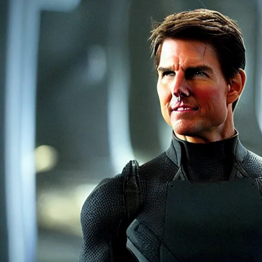 Prompt: Tom Cruise from Avengers movie