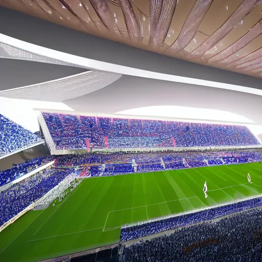 Image similar to Zakho Stadium, 50000, modern, 4k,
