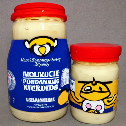 Image similar to mayonnaise king character