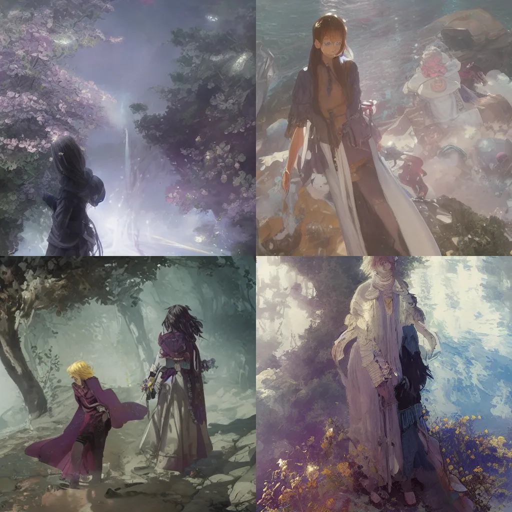 Prompt: female violet evergarden anime, intricate, sharp focus, illustration, highly detailed, digital painting, concept art, matte, art by ruan jia and wlop and greg rutkowski, masterpiece