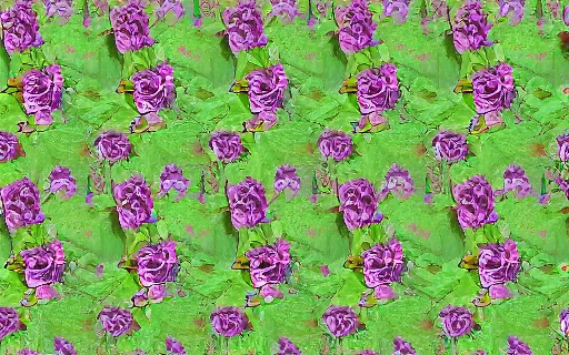 Prompt: pistachio green rose wallpaper. victorian era. lavender background