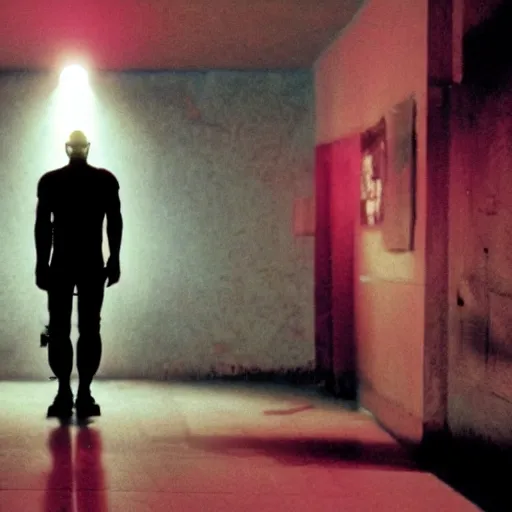 Prompt: movie still of a cyborg, cinematic composition, cinematic light, by alejandro jodorosky and gaspar noe,