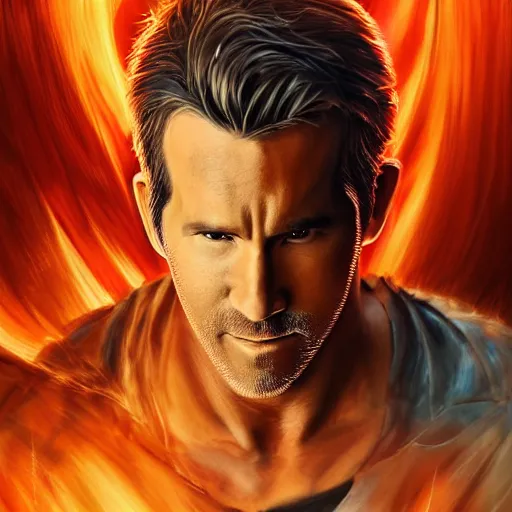 Prompt: Ryan Reynolds as Ichigo Kurosaki, detailed, centered, digital painting, artstation, concept art, donato giancola, Joseph Christian Leyendecker, WLOP, Boris Vallejo, Breathtaking, 8k resolution, extremely detailed, beautiful, establishing shot, artistic, hyperrealistic, beautiful face, octane render, cinematic lighting, dramatic lighting, masterpiece