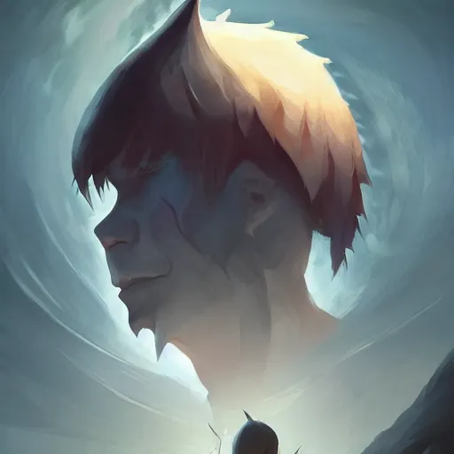 Image similar to face icon stylized minimalist demons souls, loftis, cory behance hd by jesper ejsing, by rhads, makoto shinkai and lois van baarle, ilya kuvshinov, rossdraws global illumination