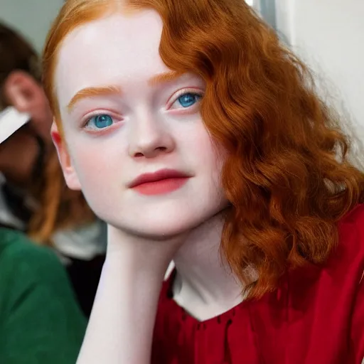 Image similar to sadie sink as a sink