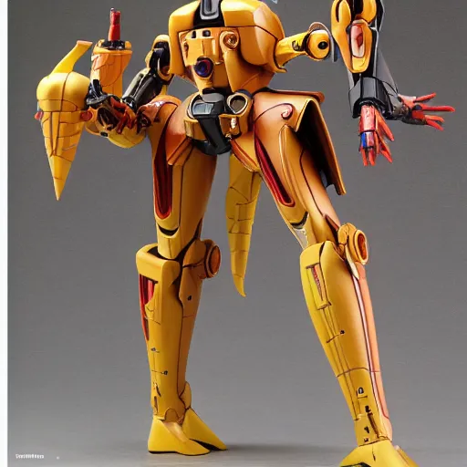 Image similar to futuristic nymphaea mecha waterlily upper body, sepals forming helmet, highly detailed, nymphaea, 8 k hd resolution, barbatos gundam with floral inlay, bandai box art, star wars, makoto kobayashi, frank gehry, raymond swanland