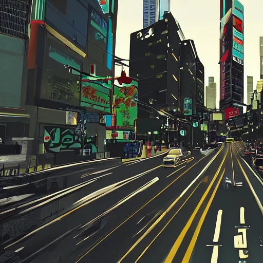 Image similar to grand theft auto v artwork of tokyo yakuza