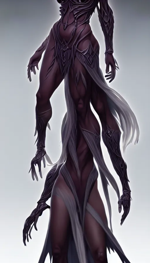 Image similar to dark sorceress full body and human anatomy, highly detailed, zeronis style, artstation, soft light, sharp focus, illustration, character design, concept art