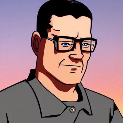 Image similar to real photograph of hank hill