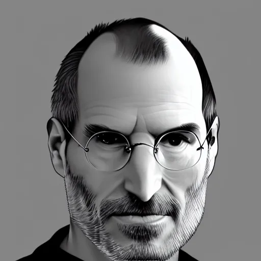 Prompt: a macro portrait of Steve Jobs in the GTA artstyle, hyperdetailed, artstation, digital art, photorealism, accurate, 8k,