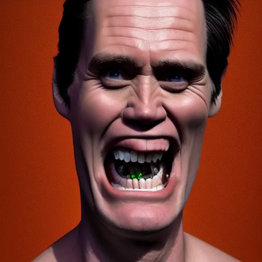 Prompt: jim carrey is fused into a meat stick, hyperdetailed, artstation, cgsociety, 8 k