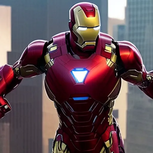 Image similar to an avengers still of steve harvey as ironman,detailed face,cinematic,dramatic,marvel 2021