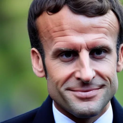 Prompt: emmanuel macron