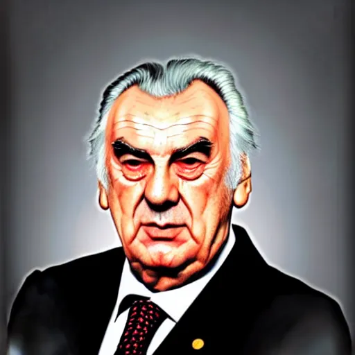 Image similar to Miloš Zeman, Vector image